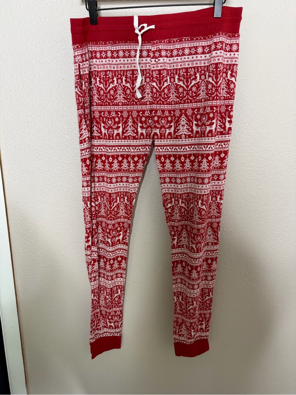 Little Sleepies Pajama Set Reindeer Collection Sz M - Picture 5 of 7